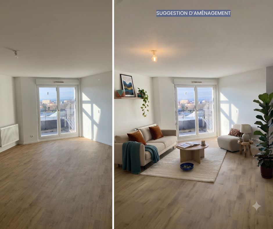 T3 de 71 m² à Saint-Priest, Carré Rostand