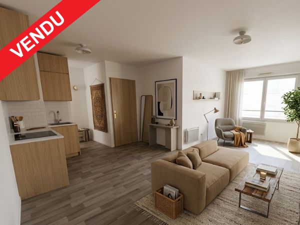 T2 de 45,4 m² à Villeurbanne