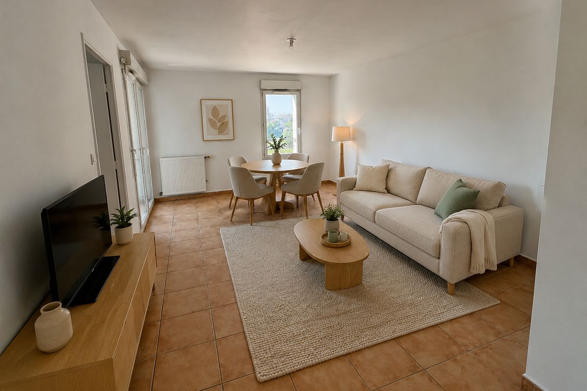 T3 de 64 m² à Vaulx-En-Velin