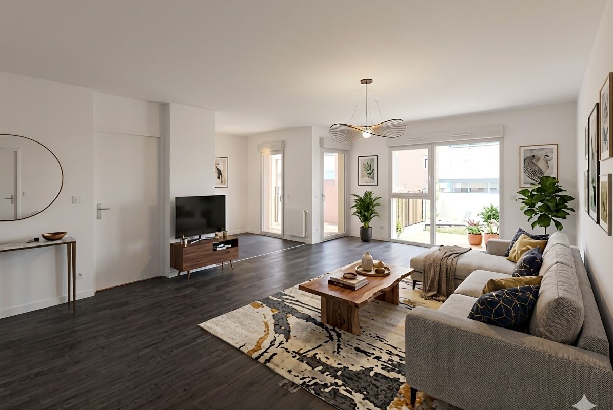 T3 de 70,8 m² à Lyon 80 à partir de 169 400 €