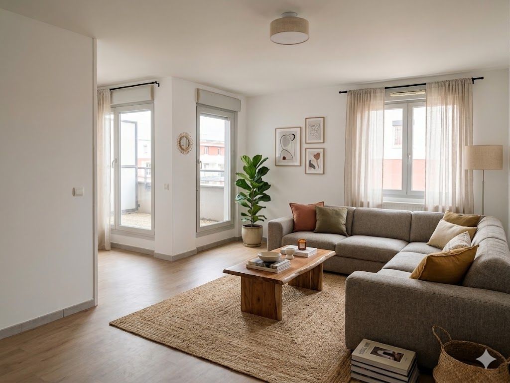 T2 de 51 m² à Saint-Priest, Carré Rostand